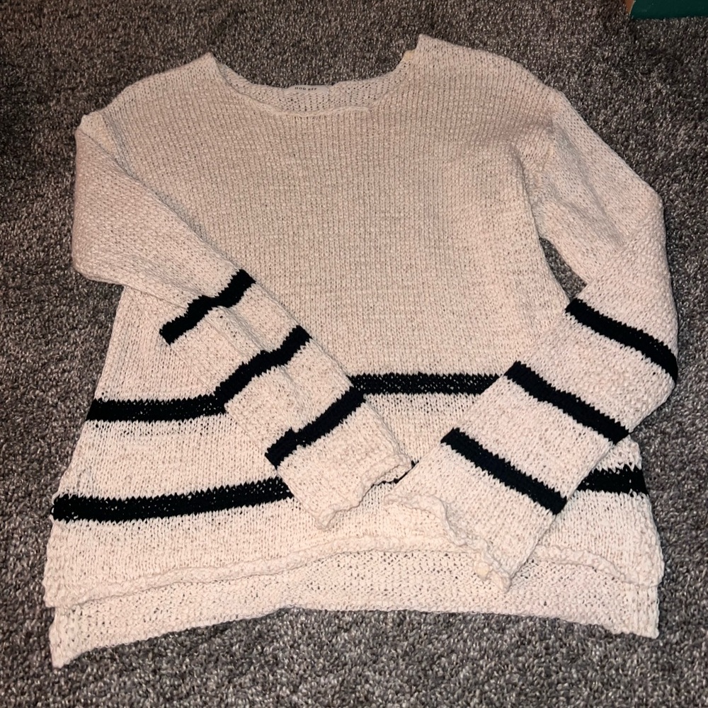 Cream sweater